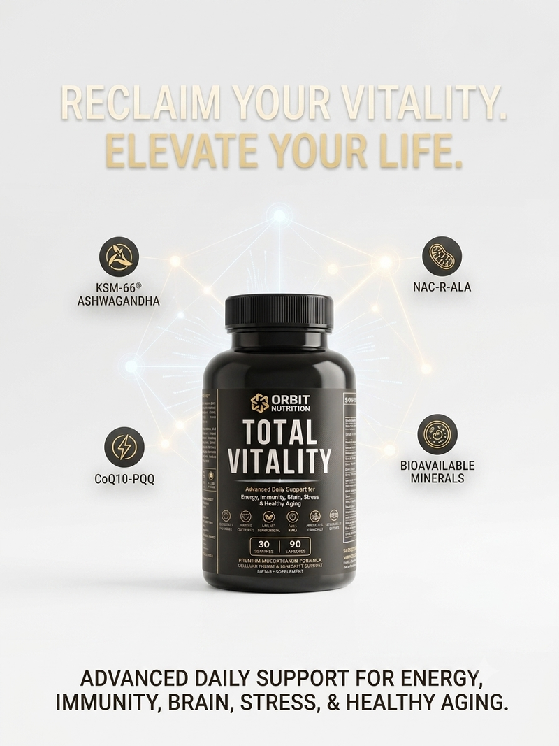 TOTAL VITALITY - Energy, Immunity, Brain, Longevity