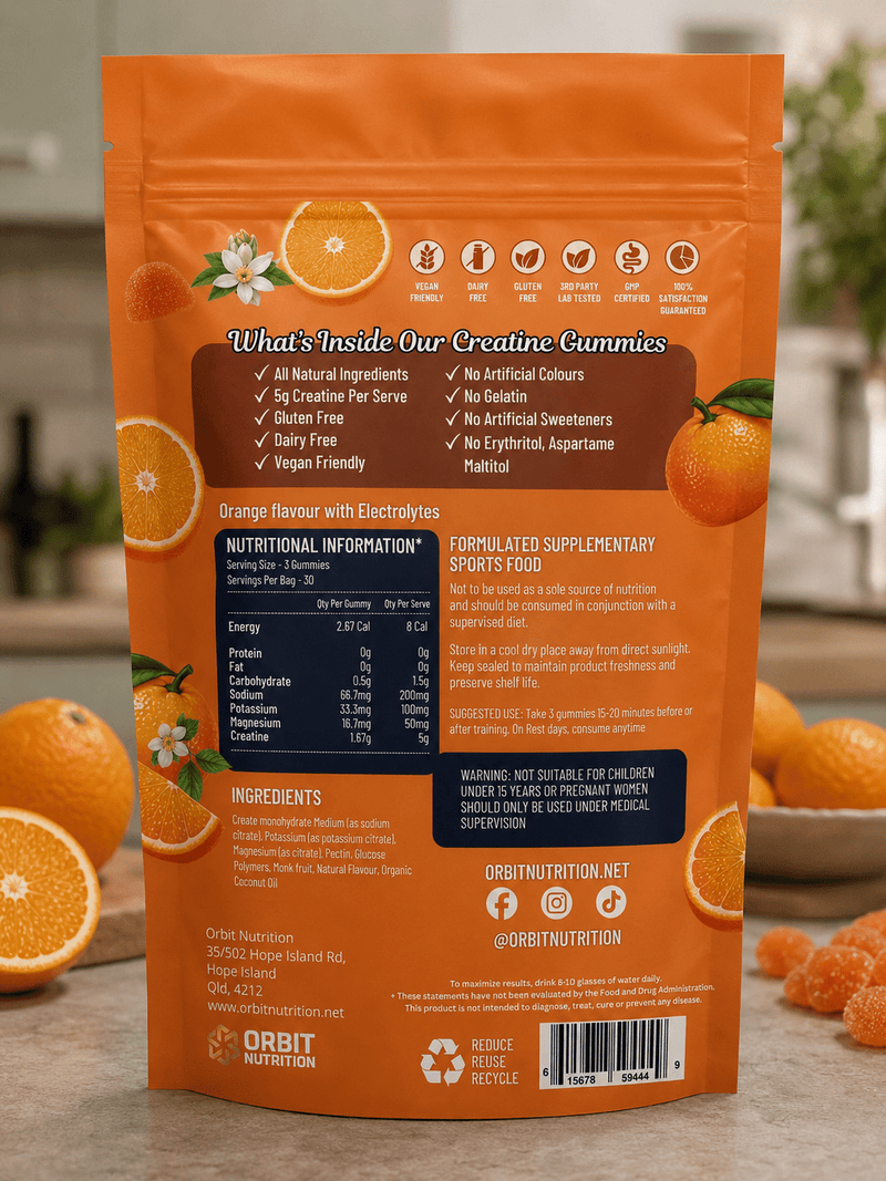Creatine Gummies with added Electrolytes - ARRIVING SOON