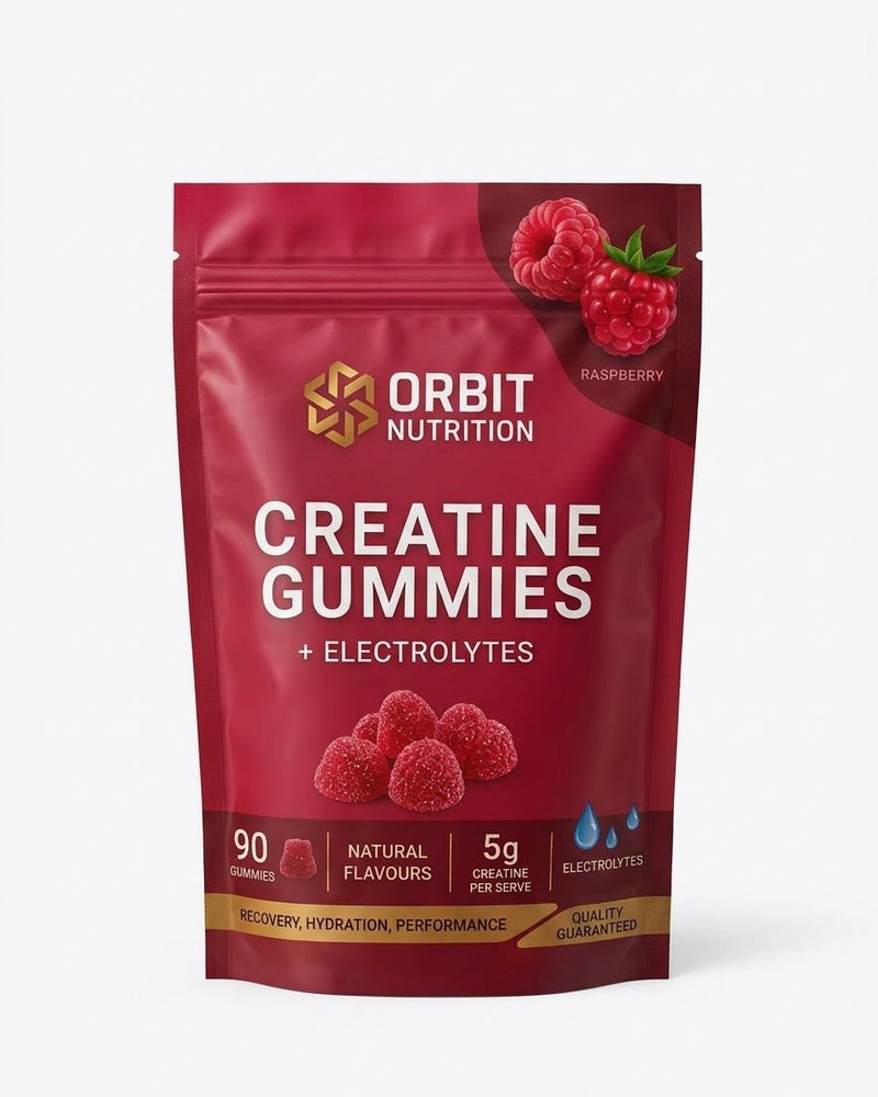 Creatine Gummies with added Electrolytes - Raspberry Burst