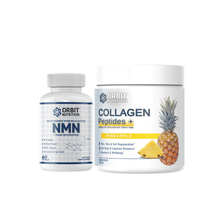 NMN + Collagen Peptides Power Duo | Orbit Nutrition - Orbit Nutrition