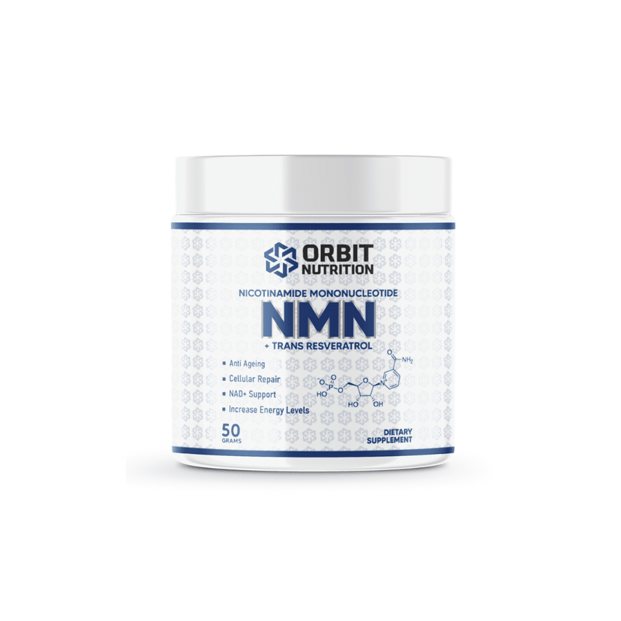 NMN + Trans-Resveratrol Powder - (3 Month Supply) NAD+ Booster - Orbit Nutrition