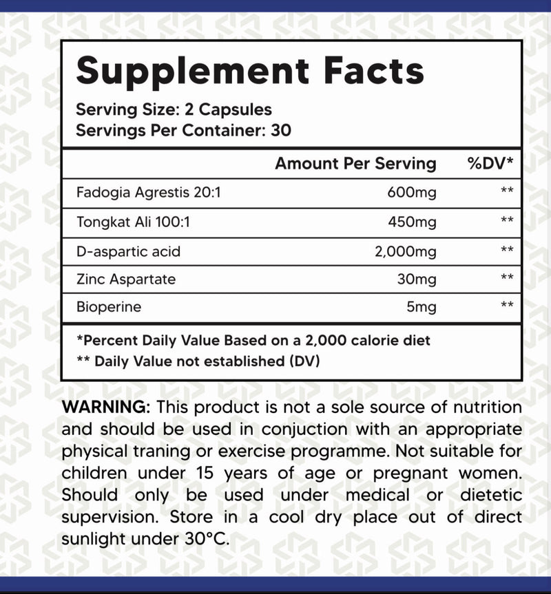 TEST DRIVE – Testosterone & Male Hormonal Support - SALE OFFER
