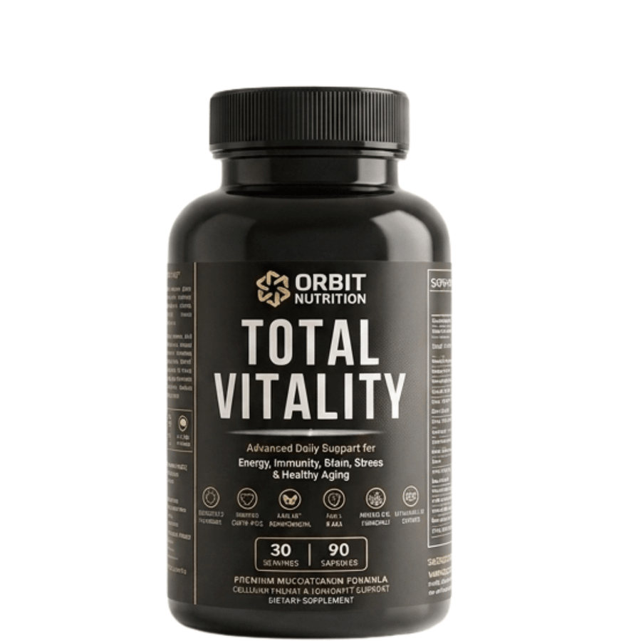 TOTAL VITALITY - Energy, Immunity, Brain, Longevity - Orbit Nutrition