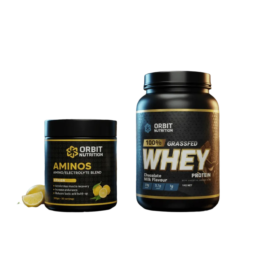 Whey Protein + Aminos Bundle | Orbit Nutrition - Orbit Nutrition