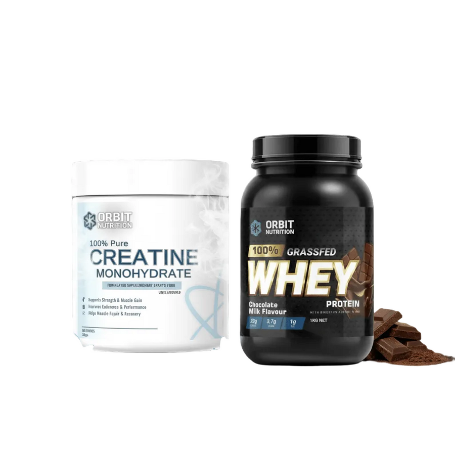 Whey Protein + Creatine Bundle | Orbit Nutrition - Orbit Nutrition