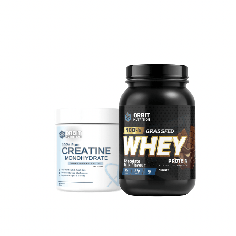 Whey Protein + Creatine Bundle | Orbit Nutrition - Orbit Nutrition