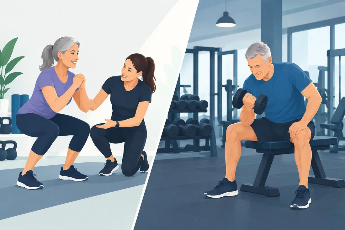Coached Workouts Versus Gyms for Adults 40+ - Orbit Nutrition