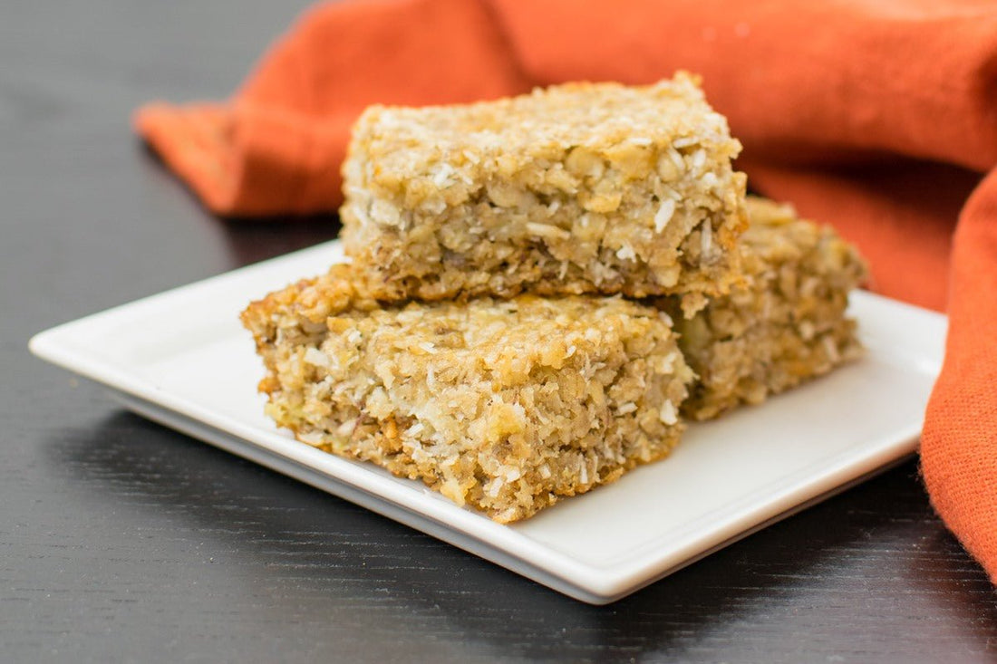 Coconut Oat Slice - Orbit Nutrition