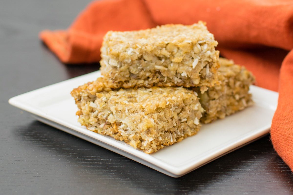 Coconut Oat Slice - Orbit Nutrition