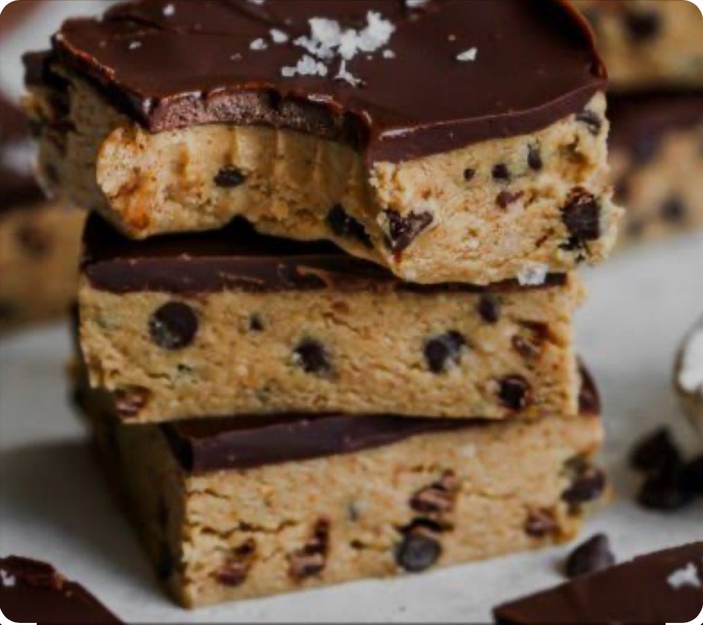 Healthy Homemade Cookie Dough Protein Bars - Orbit Nutrition