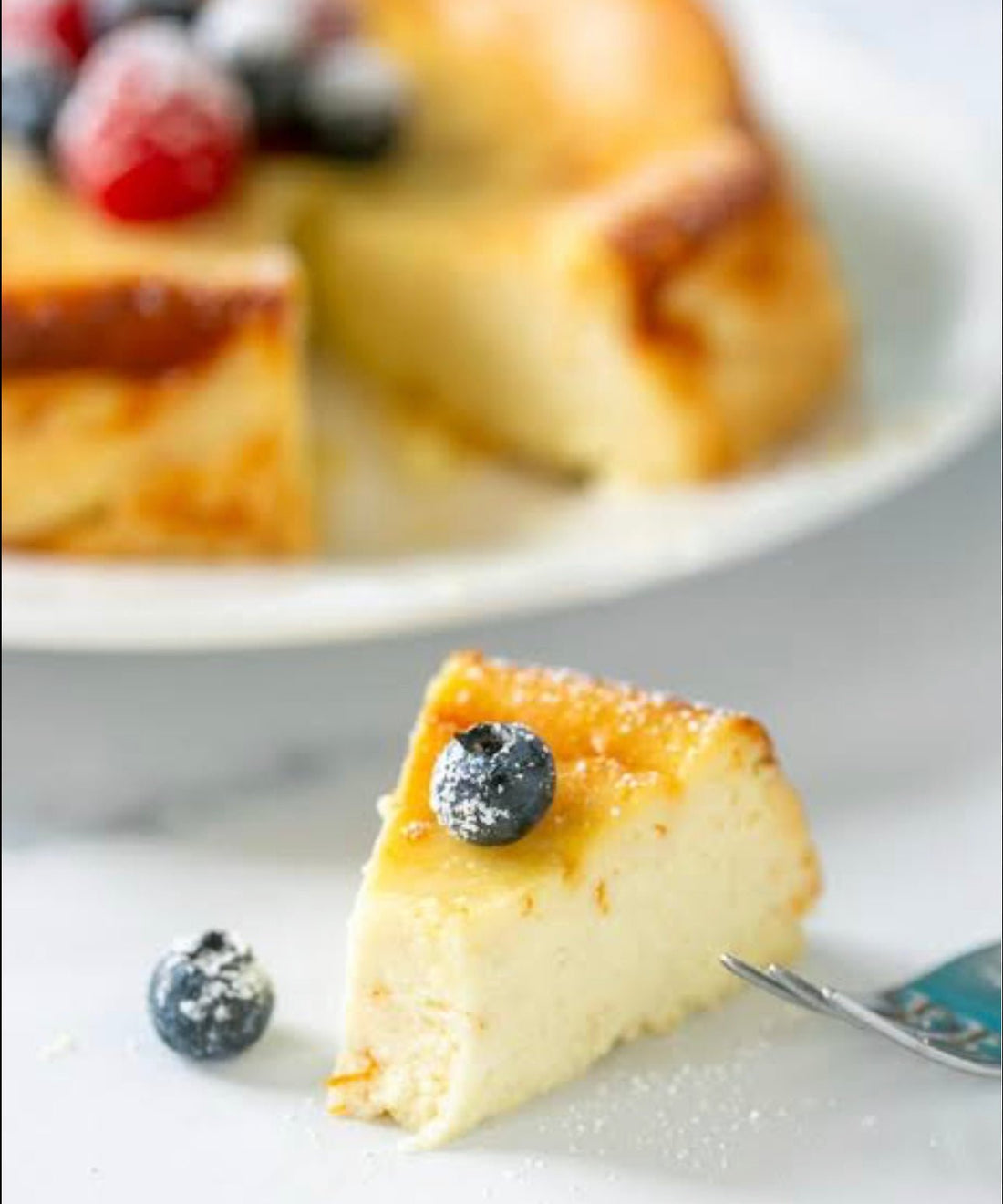 Lemon Ricotta Cheesecake - Orbit Nutrition