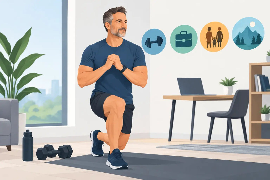 Men Over 40 Fitness Program That Fits Real Life - Orbit Nutrition