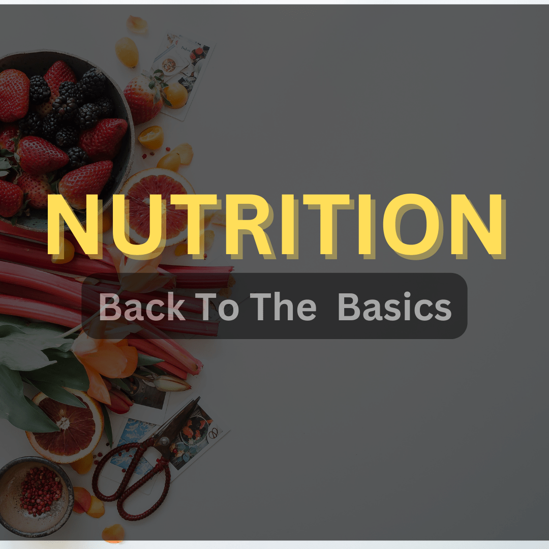 Nutrition: Back to the Basics - Orbit Nutrition