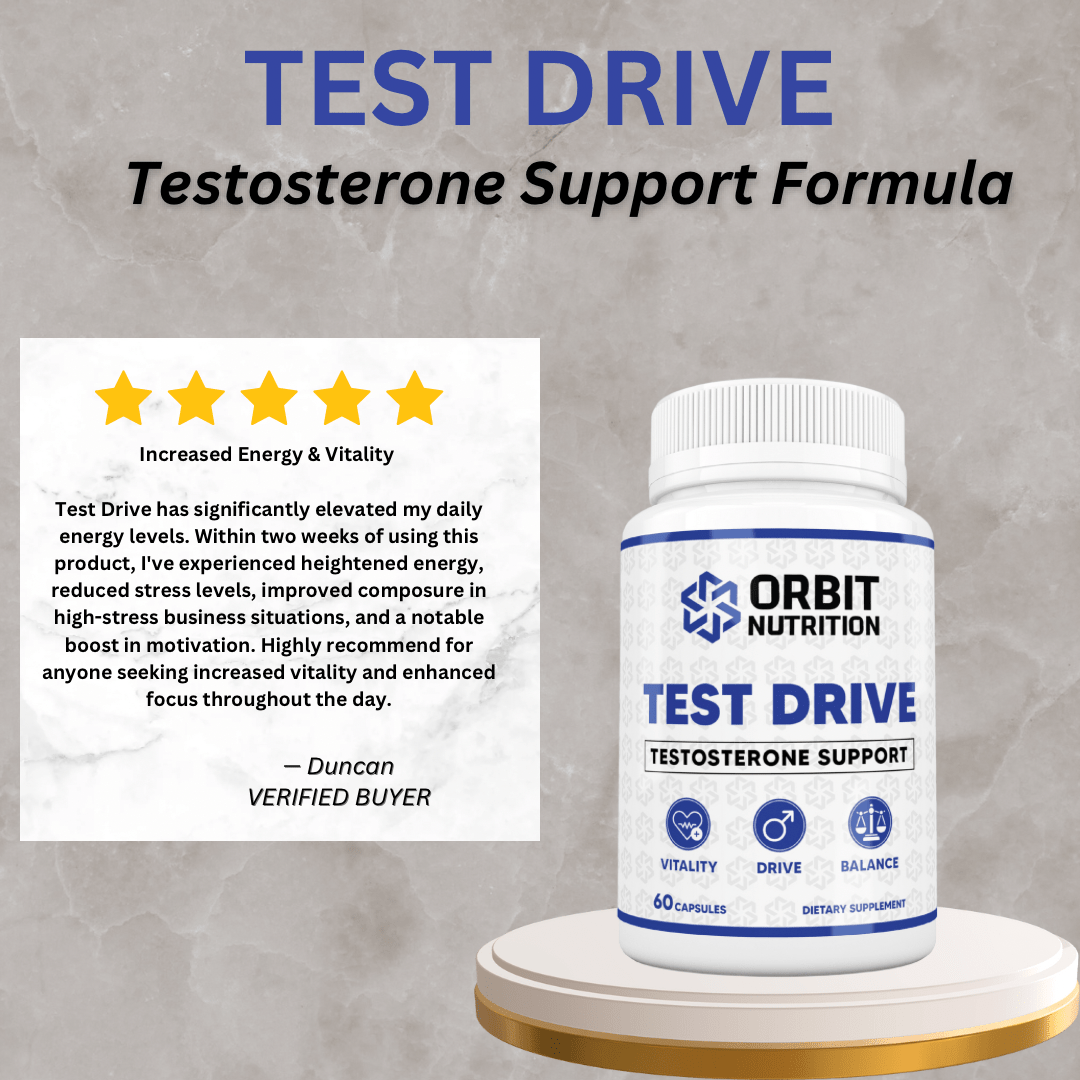 TEST DRIVE - The Ultimate Test Booster - Orbit Nutrition