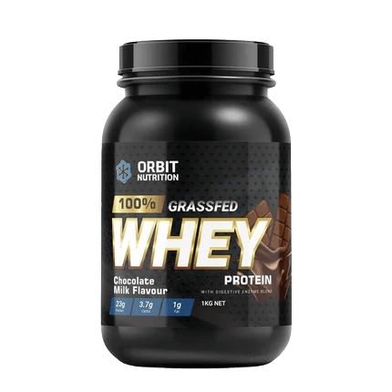 100% Grass Fed WHEY Protein - Chocolate - Orbit Nutrition