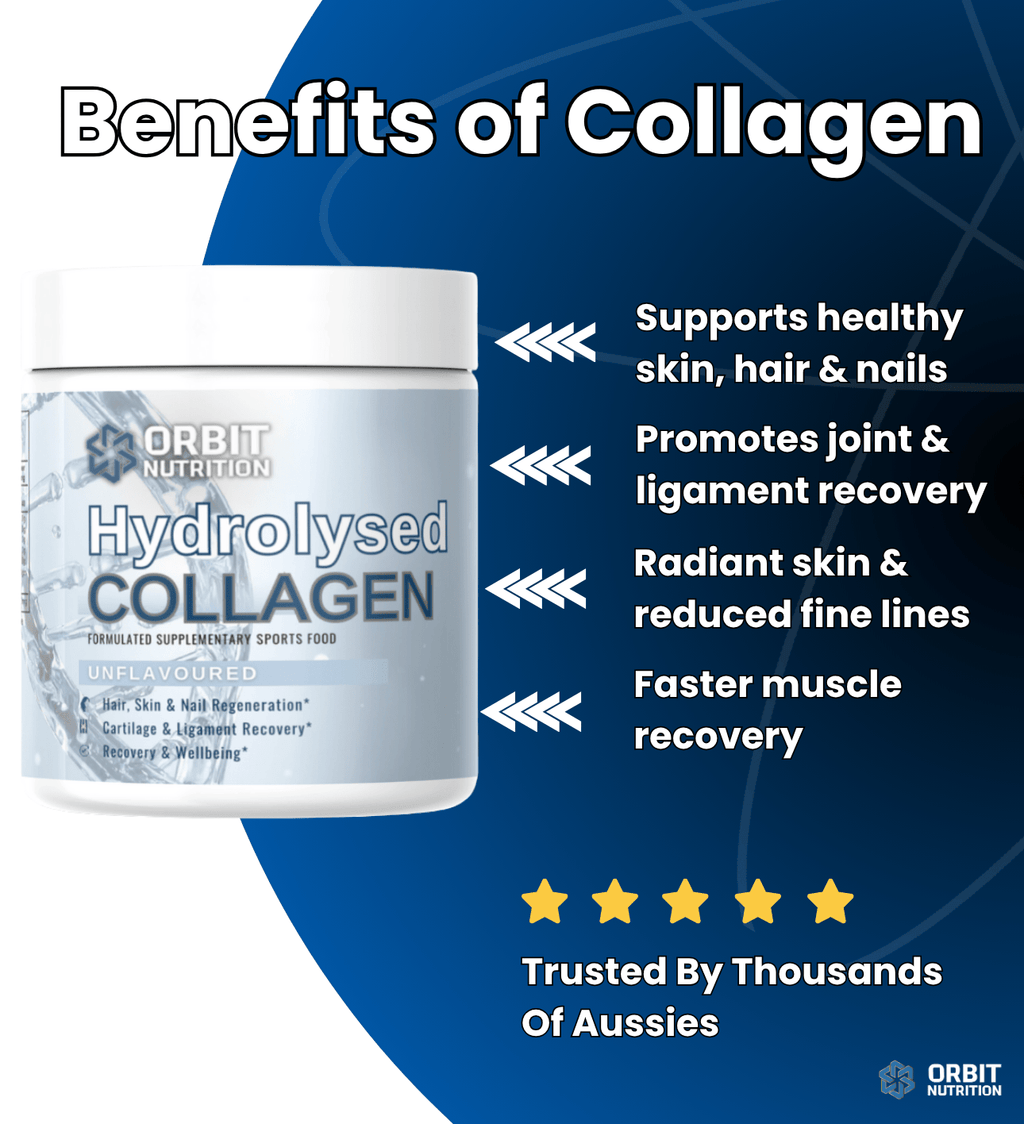 100% Hydrolysed Collagen - Unflavoured - Orbit Nutrition