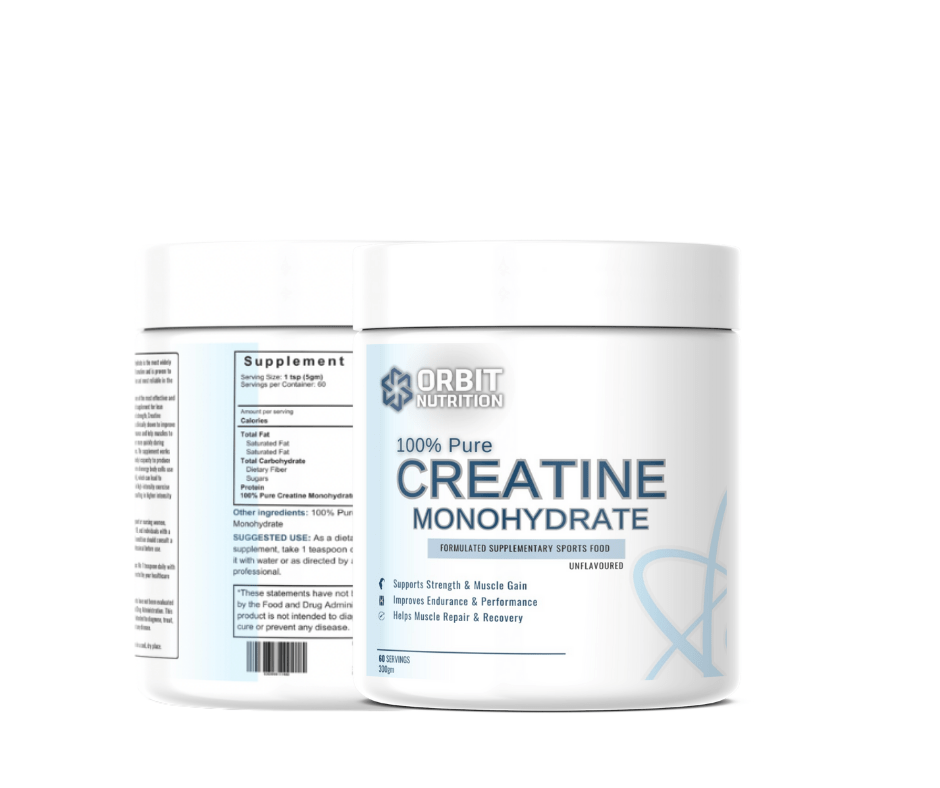 100% Micronised Creatine Monohydrate - Orbit Nutrition