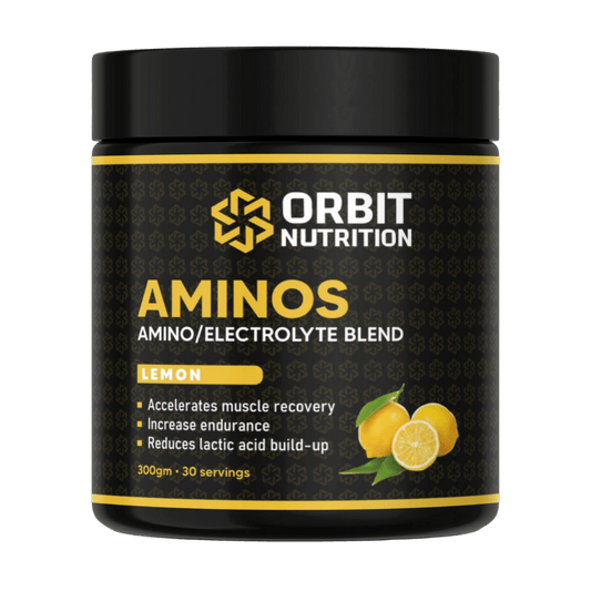 AMINOS - Amino/Electrolyte Blend - Lemon - Orbit Nutrition