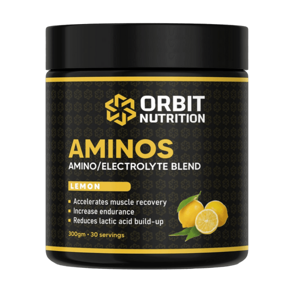 AMINOS - Amino/Electrolyte Blend - Lemon - Orbit Nutrition