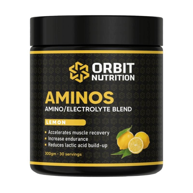 AMINOS - Amino/Electrolyte Blend - Lemon - Orbit Nutrition