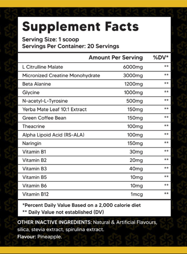 BOOST - Pre Workout Formula - Orbit Nutrition