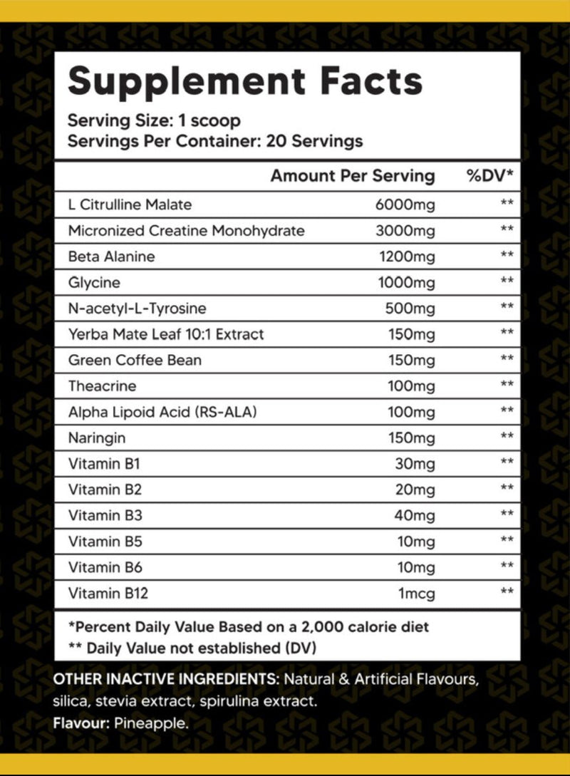 BOOST - Pre Workout Formula - Orbit Nutrition