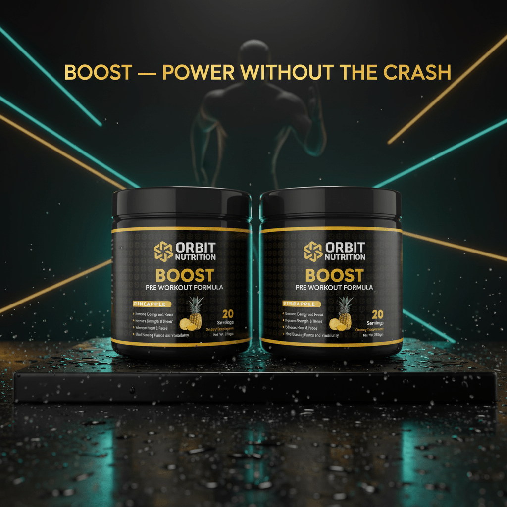 Boost Pre - Workout Twin Pack | Orbit Nutrition - Orbit Nutrition