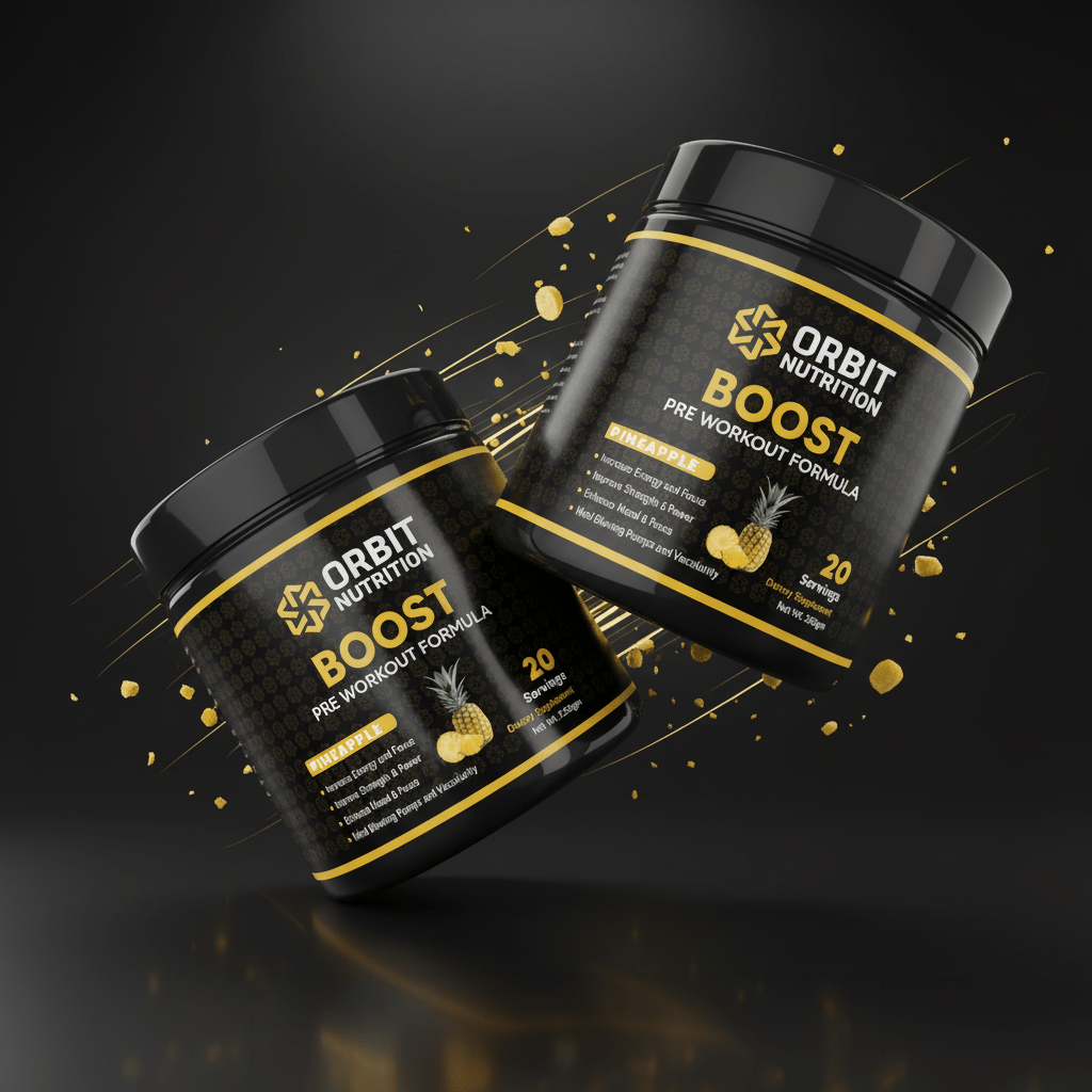 Boost Pre - Workout Twin Pack | Orbit Nutrition - Orbit Nutrition