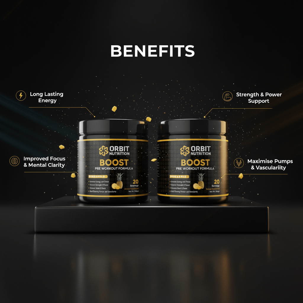 Boost Pre - Workout Twin Pack | Orbit Nutrition - Orbit Nutrition