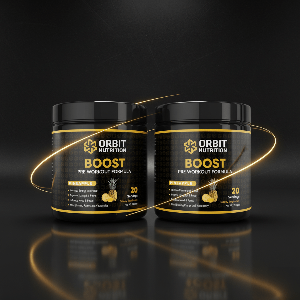Boost Pre - Workout Twin Pack | Orbit Nutrition - Orbit Nutrition