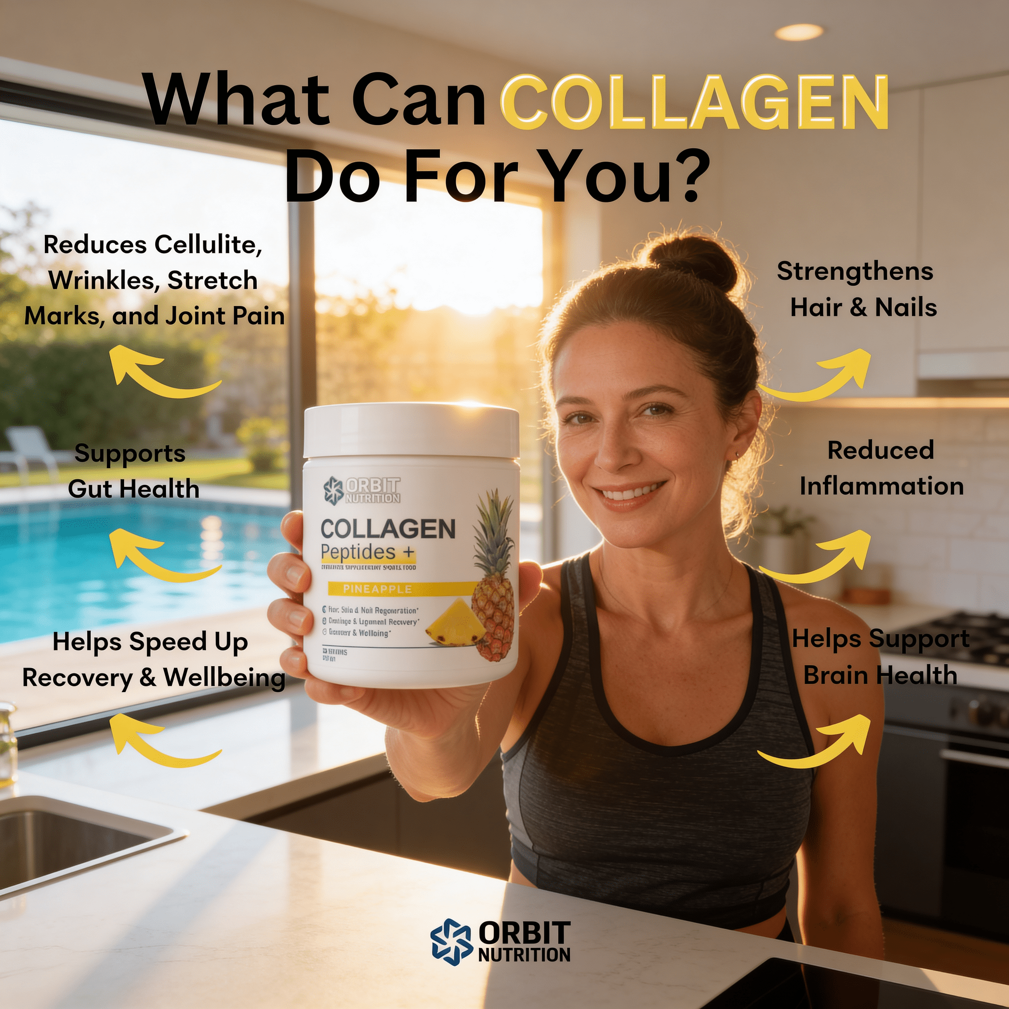Collagen Peptides For Skin, Joints & Recovery - Orbit Nutrition