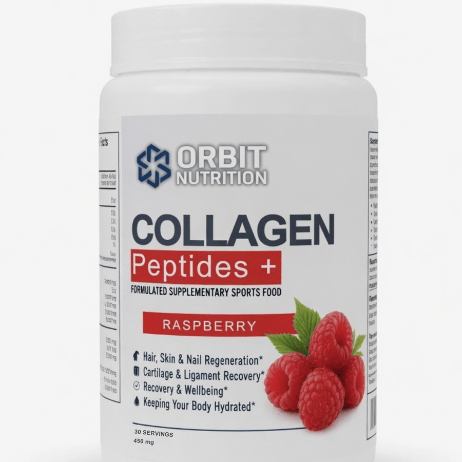 Collagen Peptides For Skin, Joints & Recovery - Raspberry - Orbit Nutrition