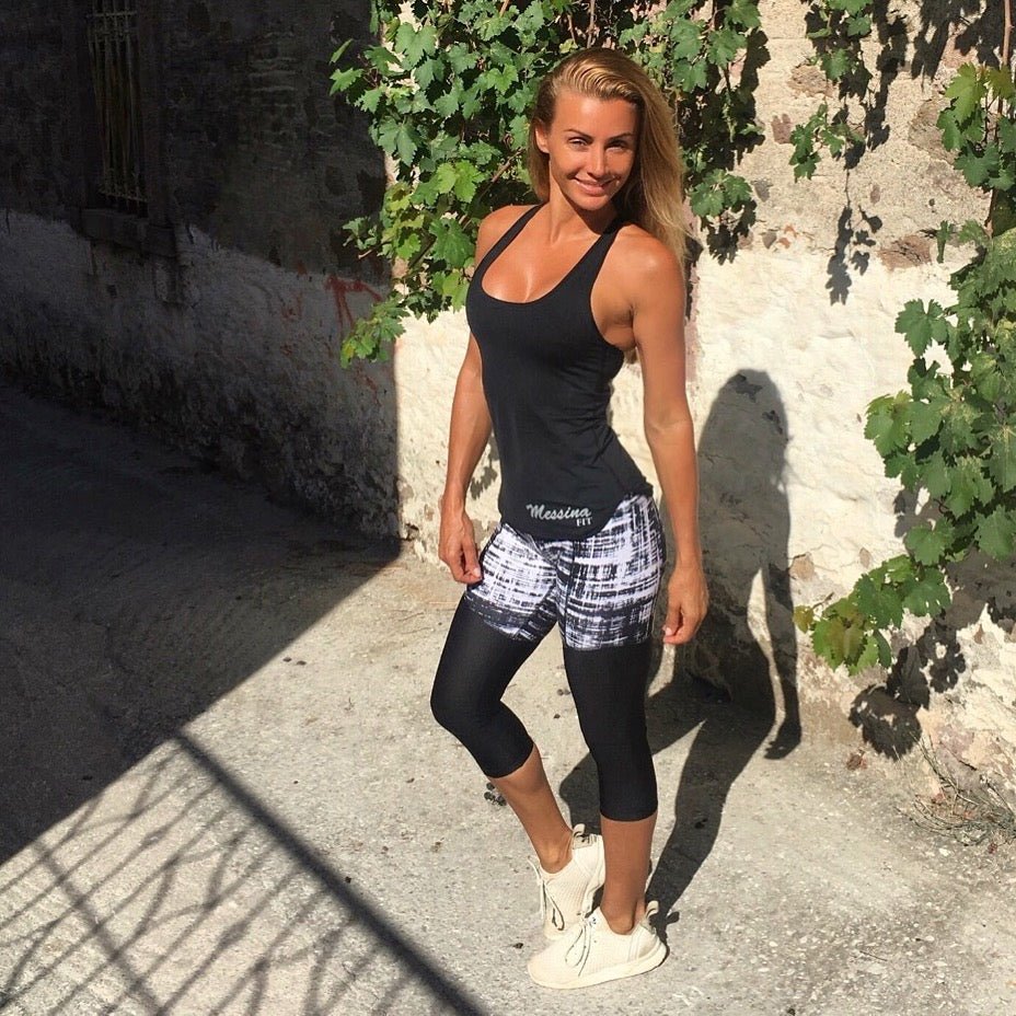 Cyber Mesh 3/4 Capri - Orbit Nutrition