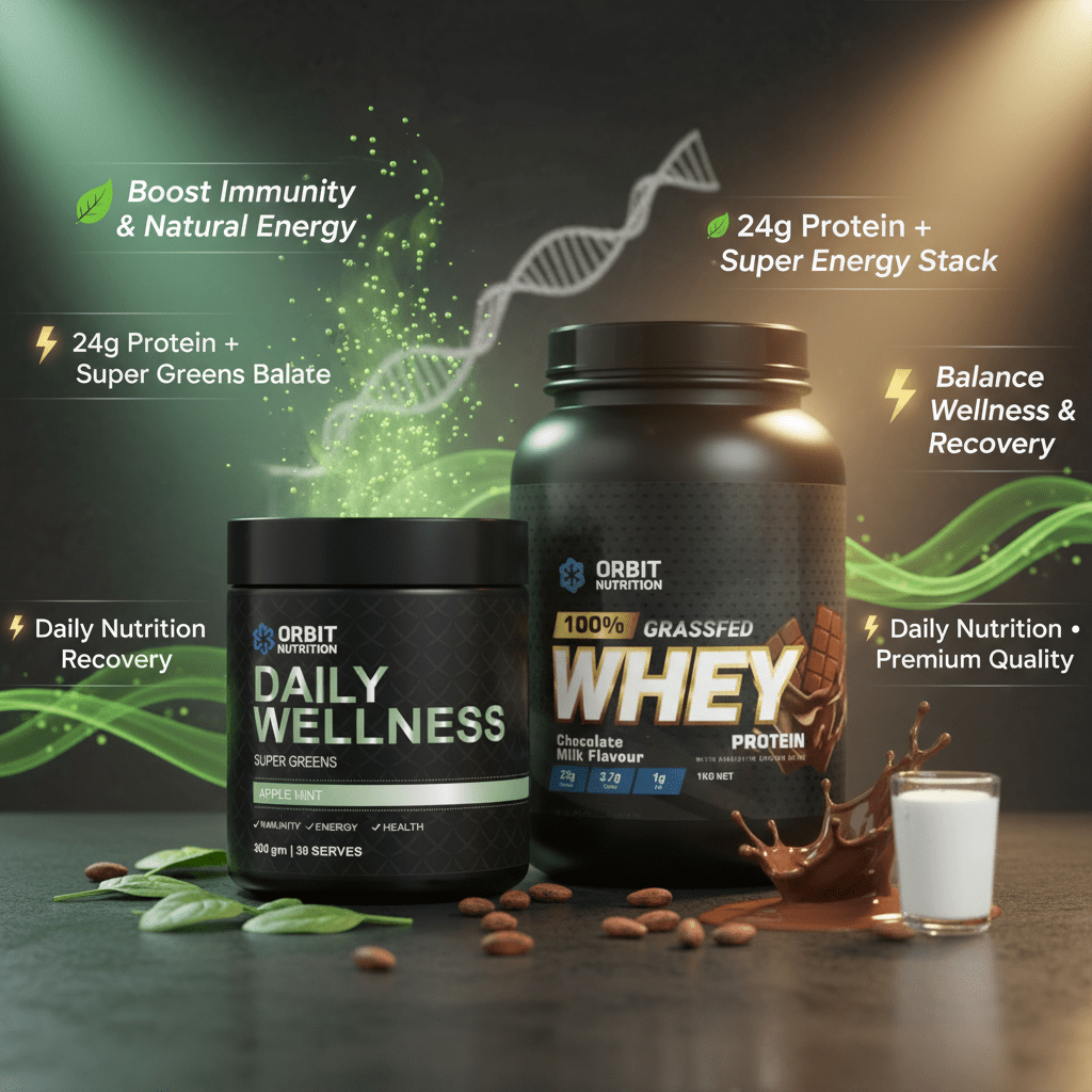 Daily Wellness + Whey Bundle | Orbit Nutrition - Orbit Nutrition