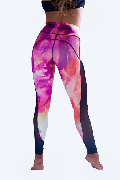 Fiore Mesh Leggings - Orbit Nutrition