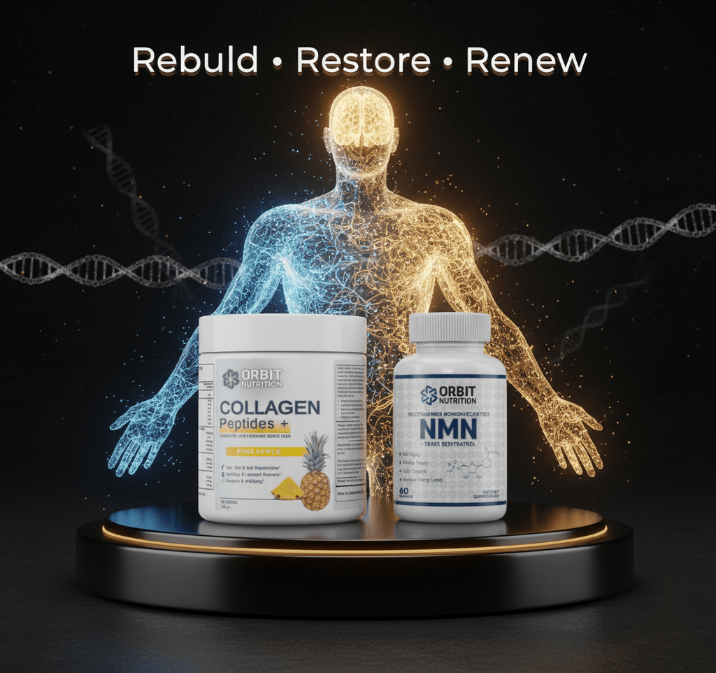 NMN + Collagen Peptides Power Duo | Orbit Nutrition - Orbit Nutrition