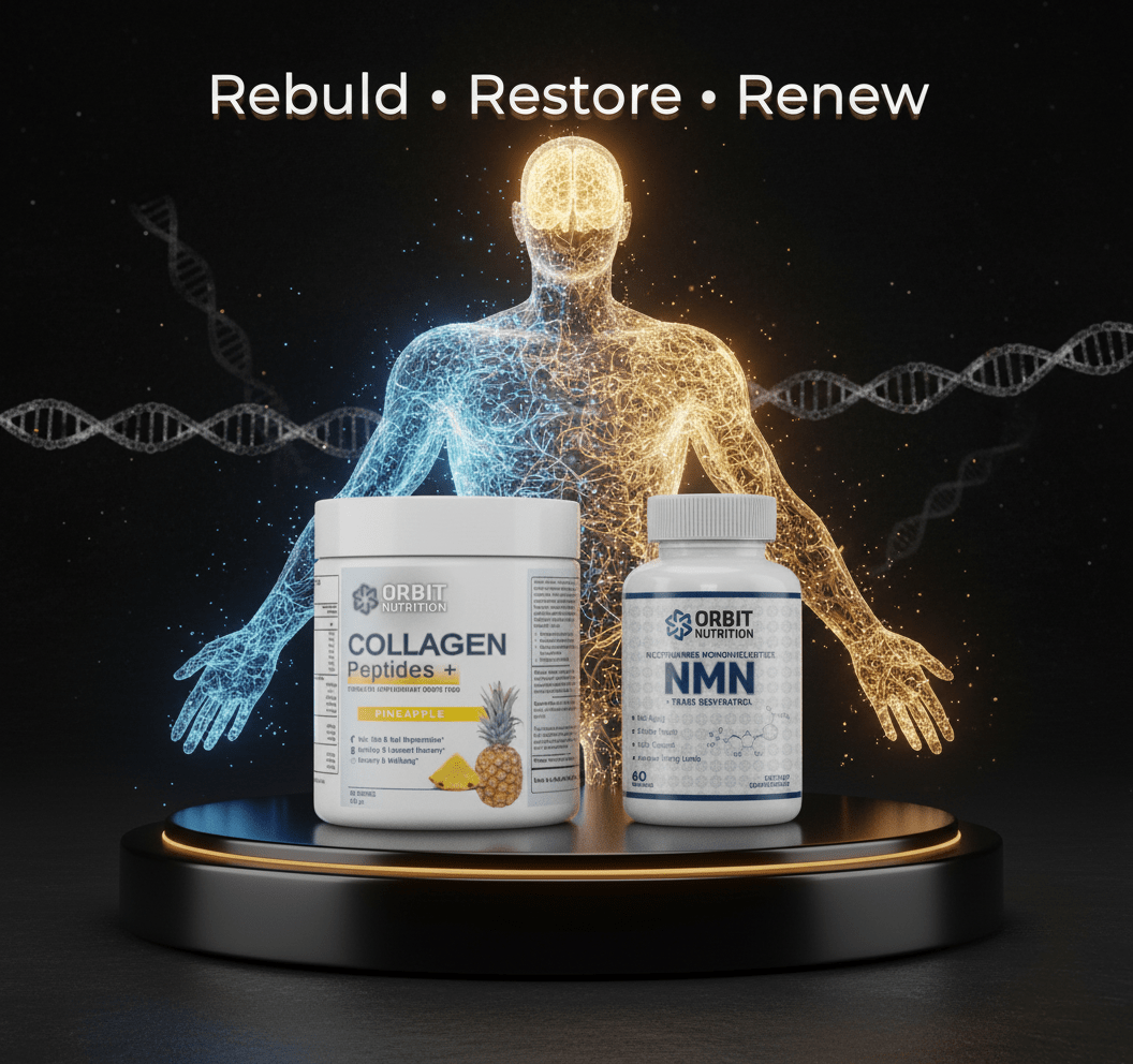 NMN + Collagen Peptides Power Duo | Orbit Nutrition - Orbit Nutrition