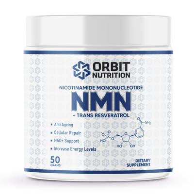 NMN + Trans-Resveratrol Pure Powder - 200 serves! - Orbit Nutrition