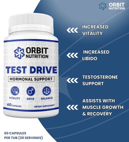 TEST DRIVE - Hormonal Support - Orbit Nutrition