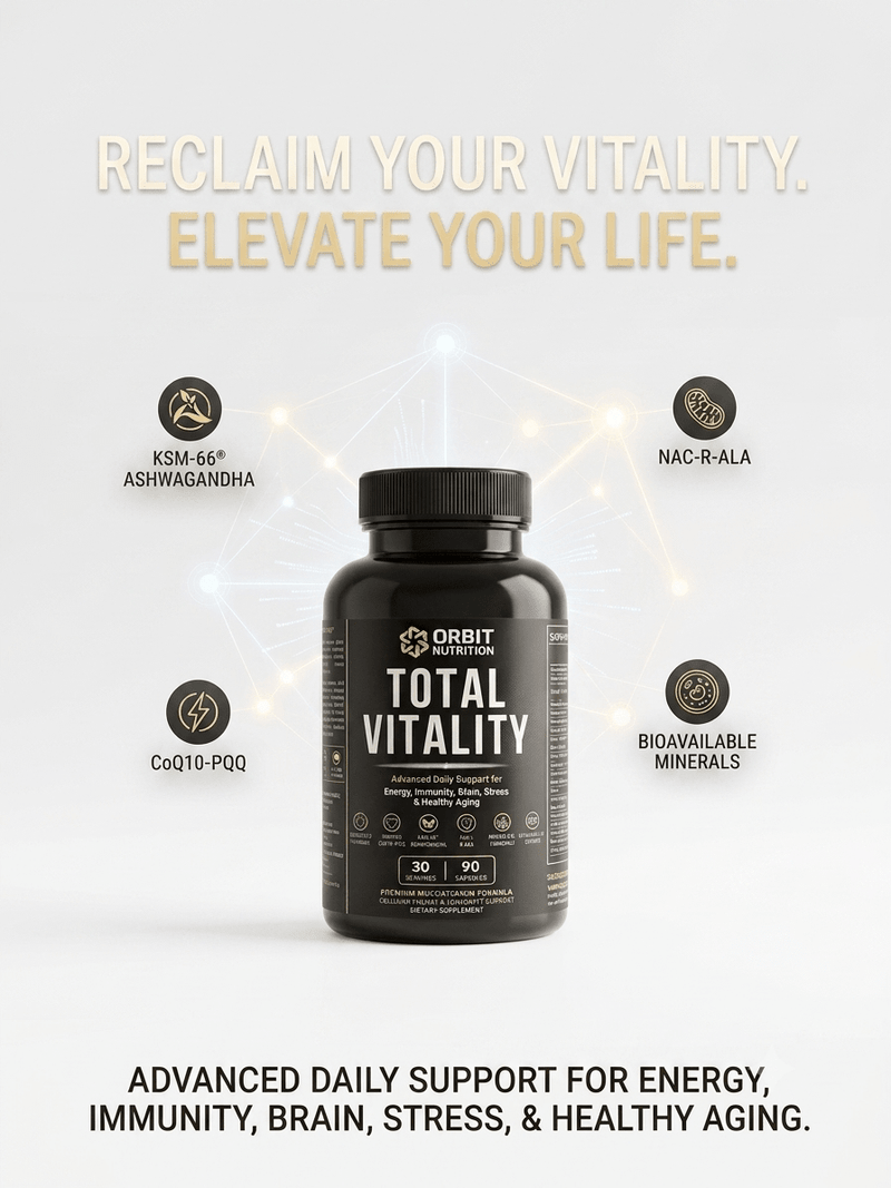 TOTAL VITALITY - Energy, Immunity, Brain, Longevity