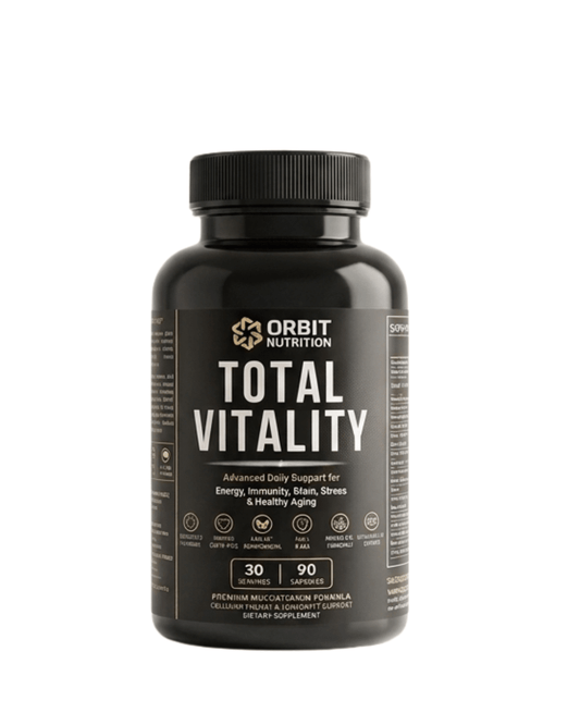 TOTAL VITALITY - Energy, Immunity, Brain, Longevity - Orbit Nutrition