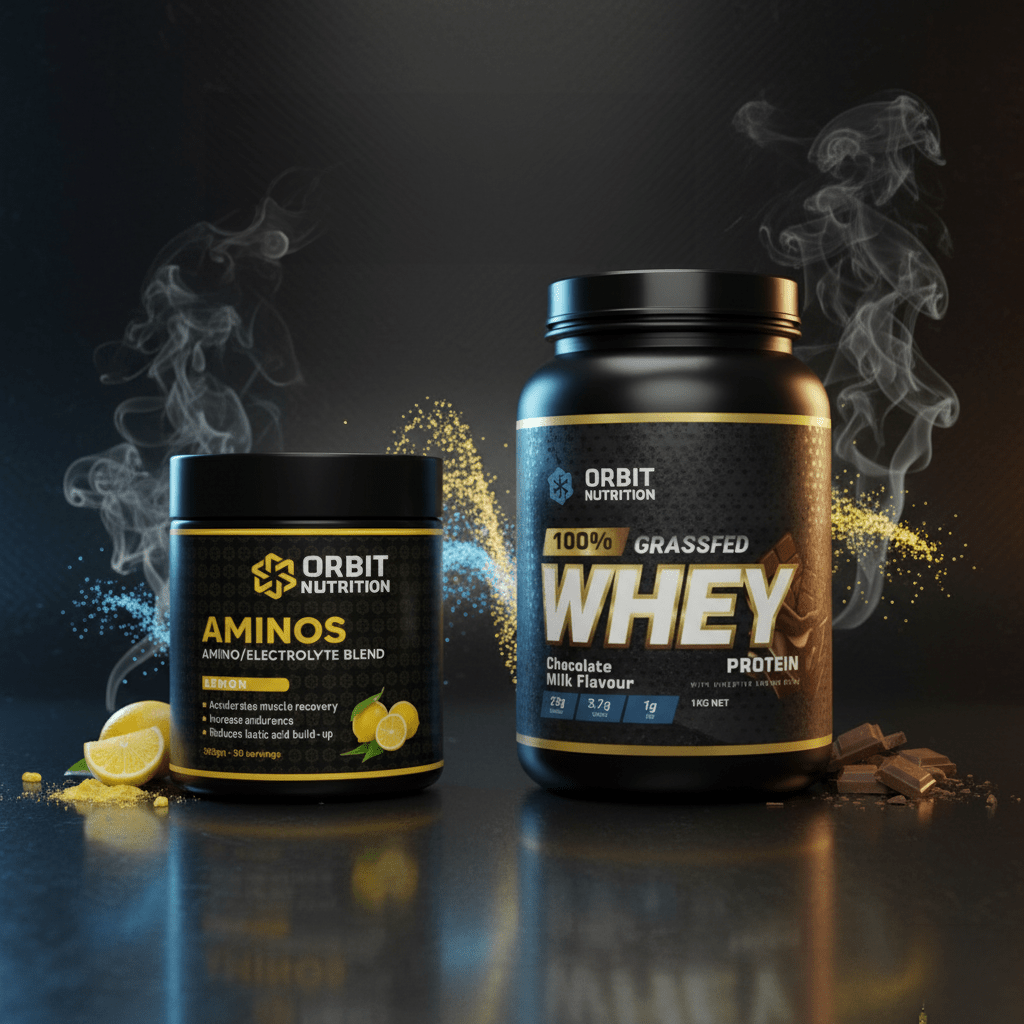 Whey Protein + Aminos Bundle | Orbit Nutrition - Orbit Nutrition