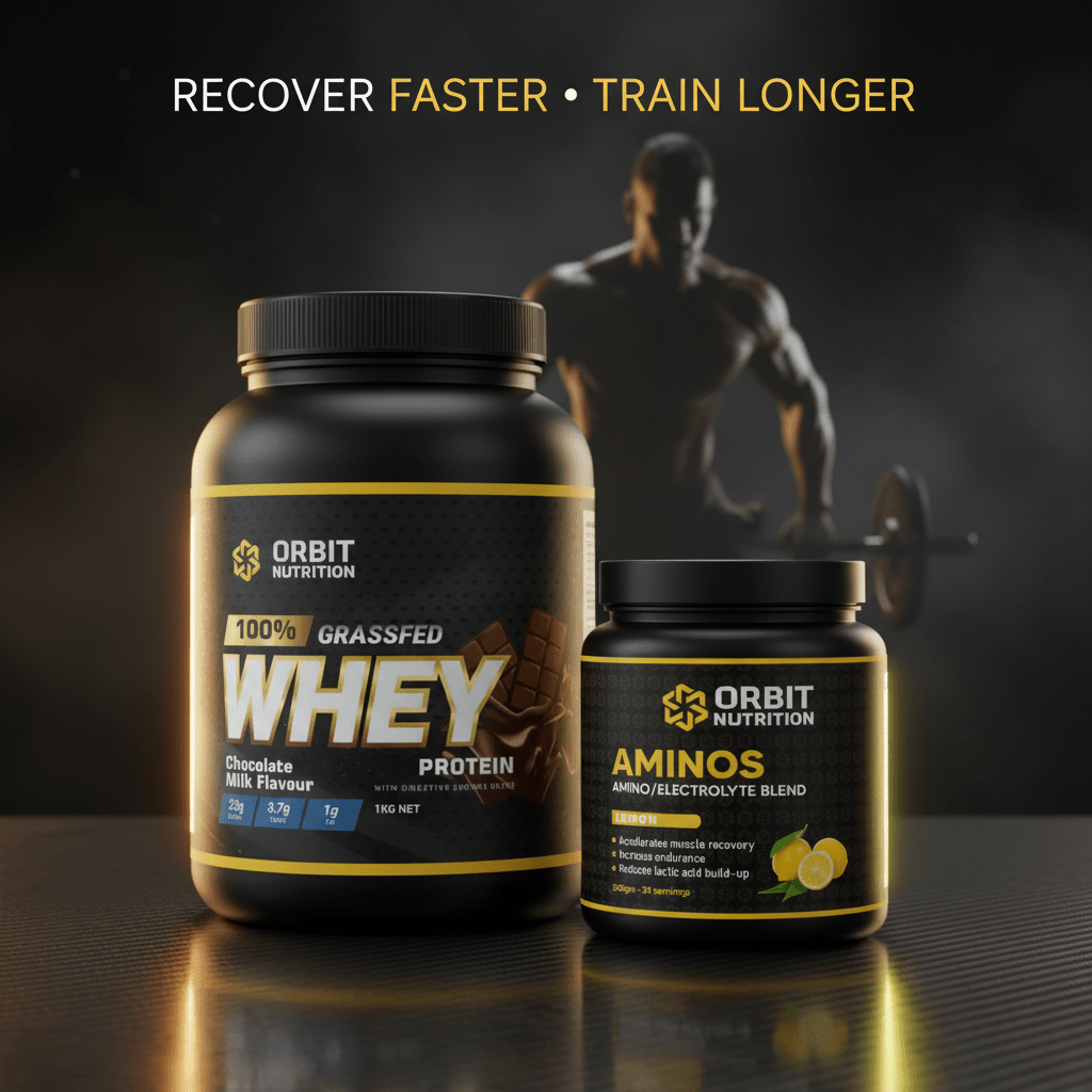 Whey Protein + Aminos Bundle | Orbit Nutrition - Orbit Nutrition
